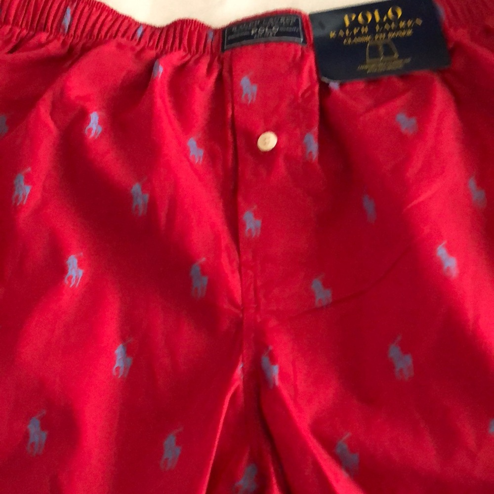 Boxer shorts mens new size L Polo Ralph Lauren cotton classic fit